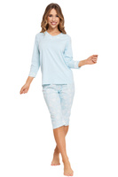 Damen-Pijaama mit 3/4-Hose