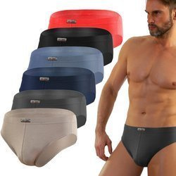 Sesto Senso Herren Slips Set – Antiallergische Baumwollunterwäsche mit Lycra, Sportlicher Schnitt, Bequemer Bund, Schnelltrocknend, 6er Pack, Mehrfarbig