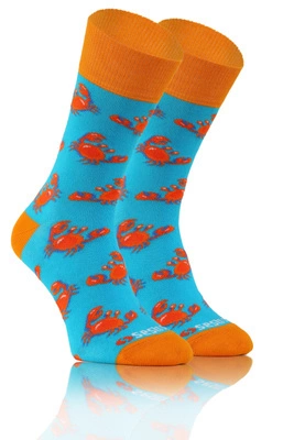 Sesto Senso Herren Skarpetki – Lange Baumwollsocken mit Löwenmotiv, Bunte Farben, Atmungsaktiv und Bequem, Vielseitig für Alltag und Elegante Outfits, Ideal für Sport und Freizeit, Neu