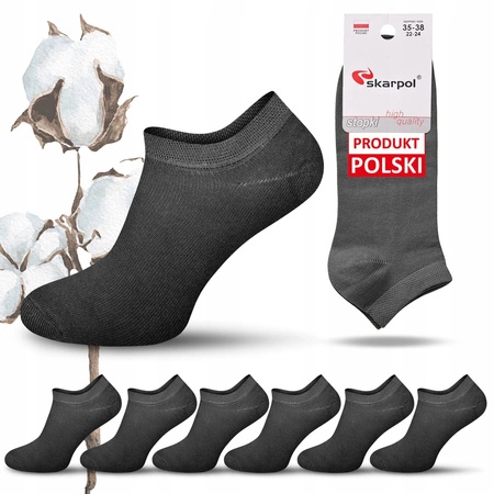 6X Baumwollsocken Art. 15 Skarpol