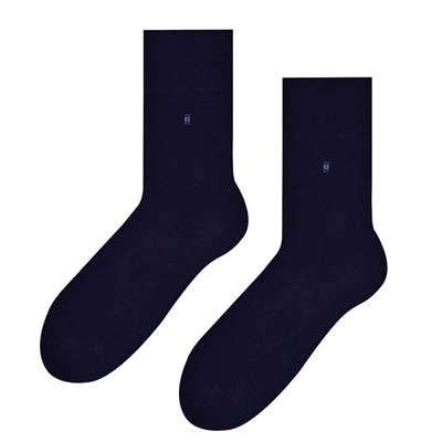 Anzug Socken halb Frottee Kunst. 003 HF016 dunkelblau