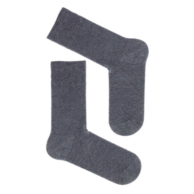 Anzugsocken aus glatter Baumwolle 040