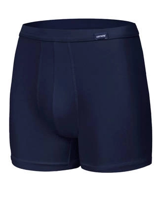 Herren-Boxershorts Authentic 220 navy blau Cornette