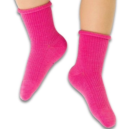 Kindersocken/Kleinkindsocken aus Merinowolle ohne Druck. 130 Steven