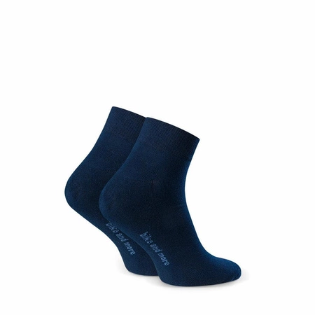 Halbe Frottee-Socken Kunst. 040 navy blue Steven