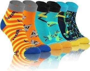 Bunte lustige FINEST SOCKS Sesto Senso