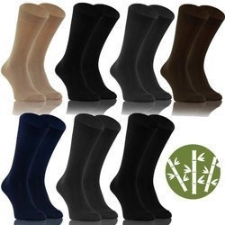 7X Herren EKO BAMBOO klassische BAMBOO Socken Sesto Senso