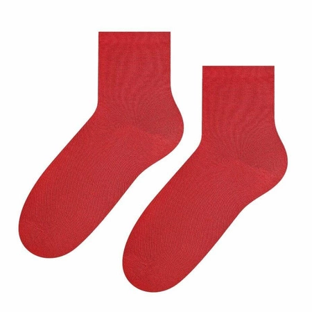 Frauensocken Kunst. 037 rot Steven