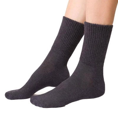 Damen-Sport-Halbfrotteesocken mit hoher Rippung Steven