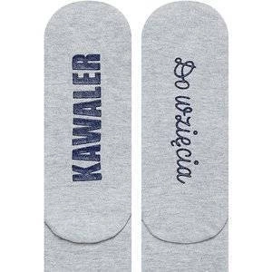 SOXO Männer lange Socken mit Aufschriften fröhliches Geschenk 