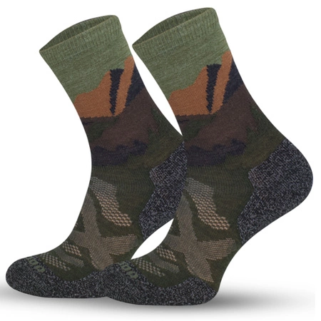 Trekking-Socken aus Merinowolle TRE18 Comodo