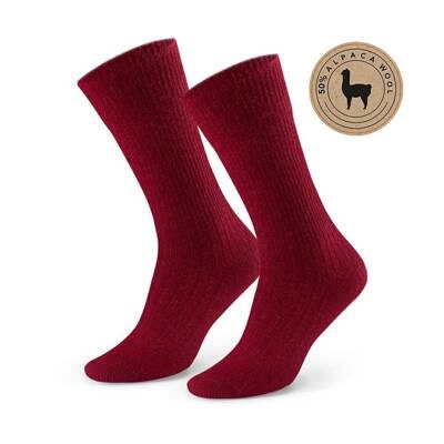 Socken 50% Alpaka Wolle Kunst. 044