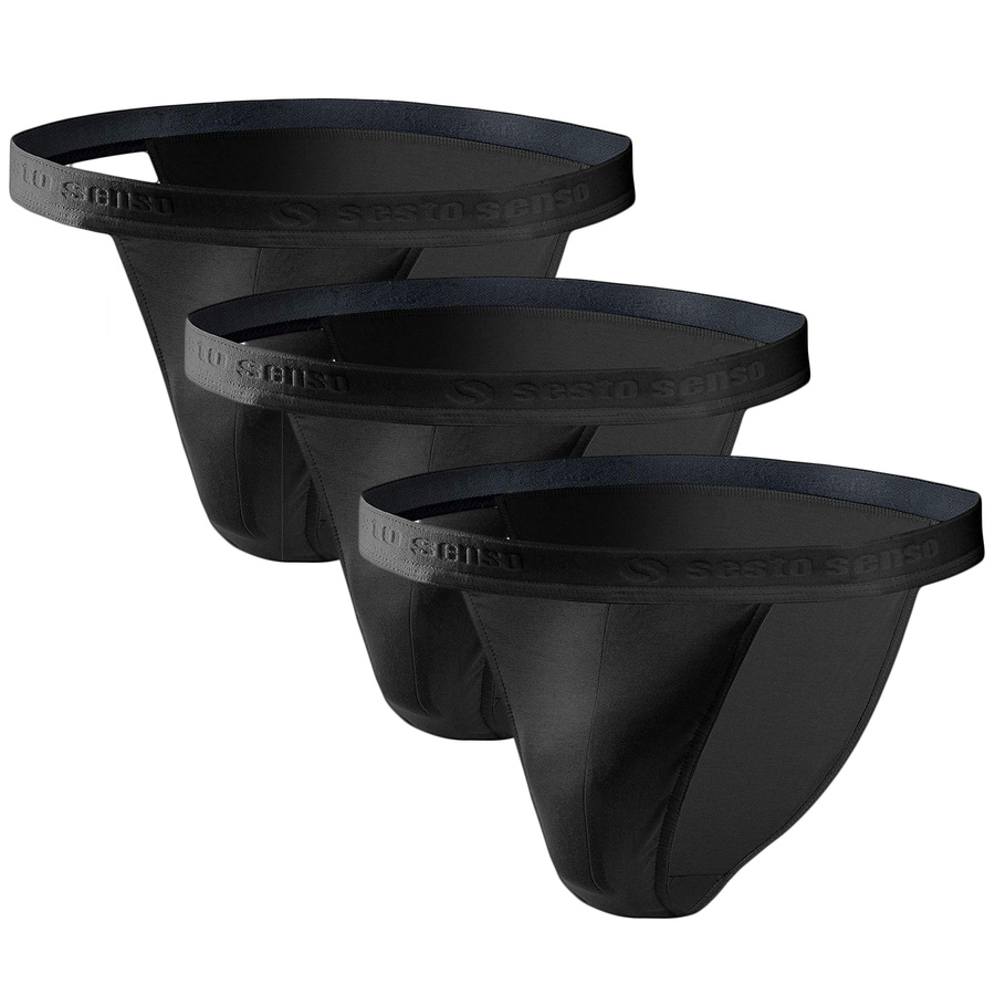 Tanga-Slips SM04 Schwarz