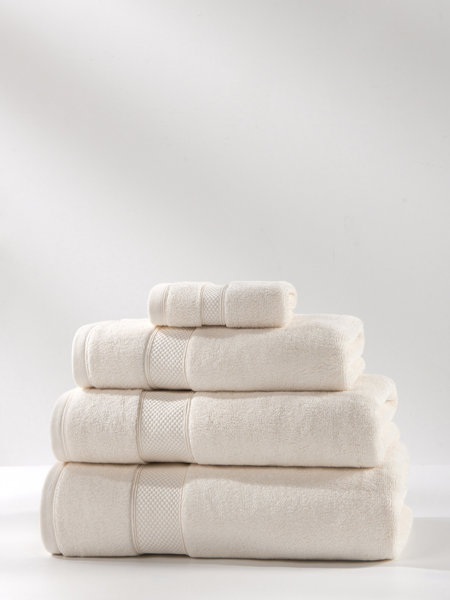 S TOWEL 100*150 LEO CREAM