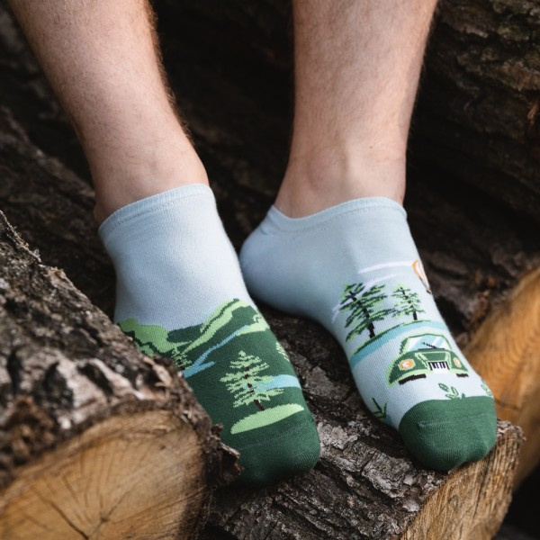 kolorowe stopki Damskie/Męskie Podróż More Fashion