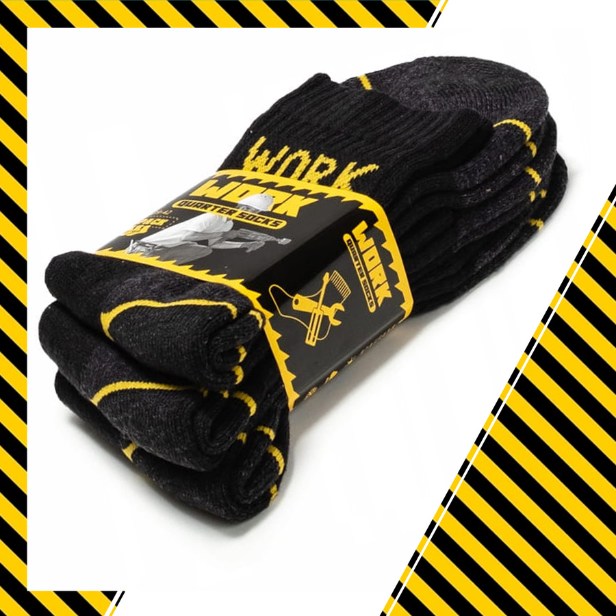 polskie Skarpety Robocze męskie WORK mega mocne