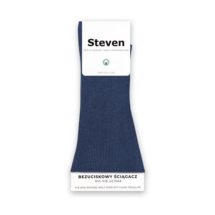 Cotton Non-Pressure Socks Art. 018 Navy