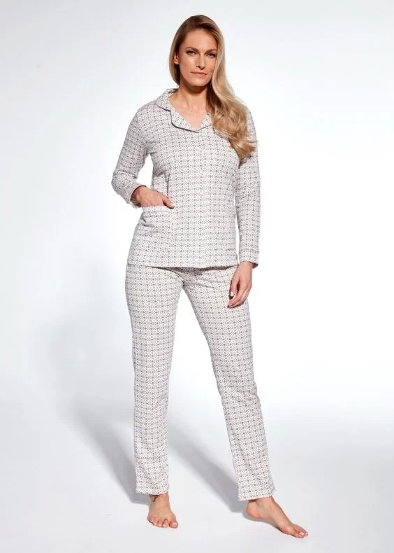 Pijama pentru femei Seria 482 Bej