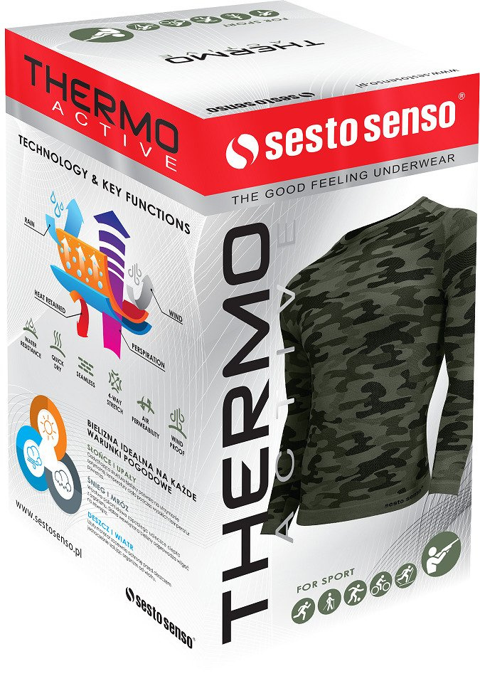 Funktionsshirt Thermo Active Grau