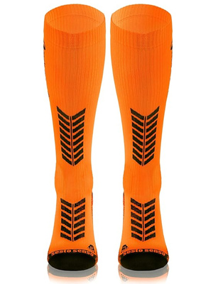 Kompressions-Kniestrümpfe Sportserie Orange