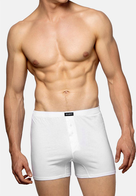 Lockere Herren-Boxershorts Serie 2BMB-003 Weiß