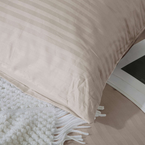 Kissenbezug Damast Taupe