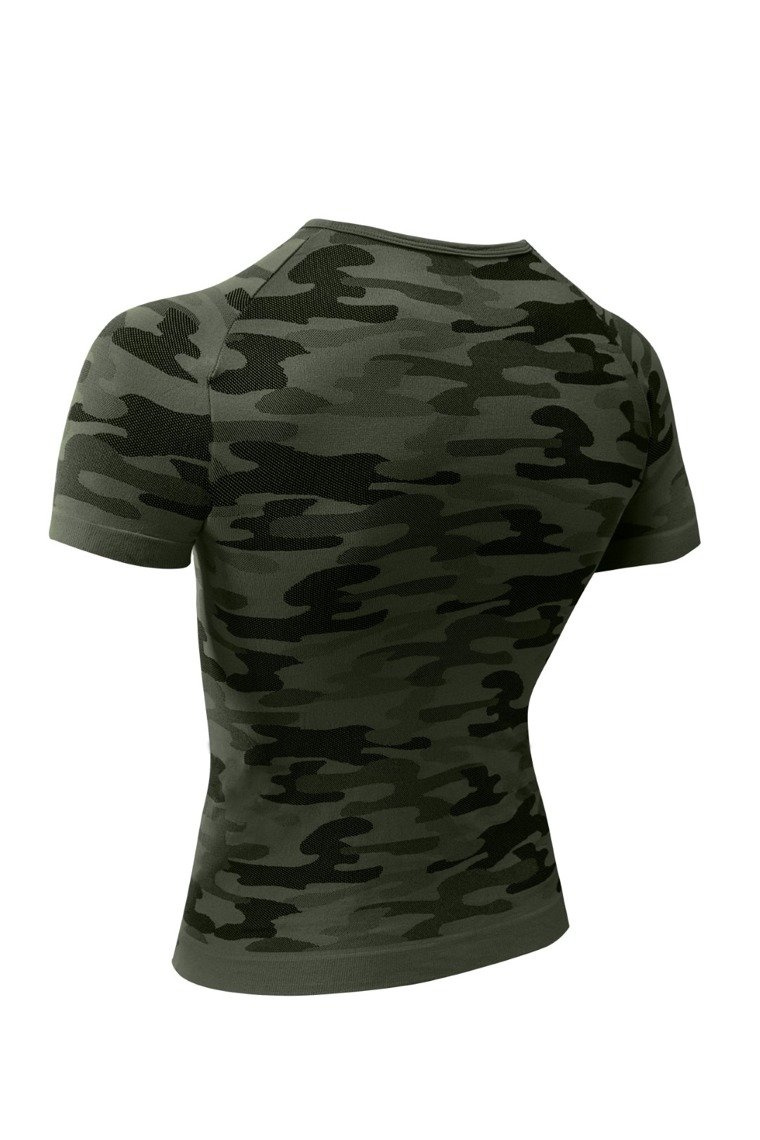 Kurzarm-Thermohemd Thermo Active Khaki