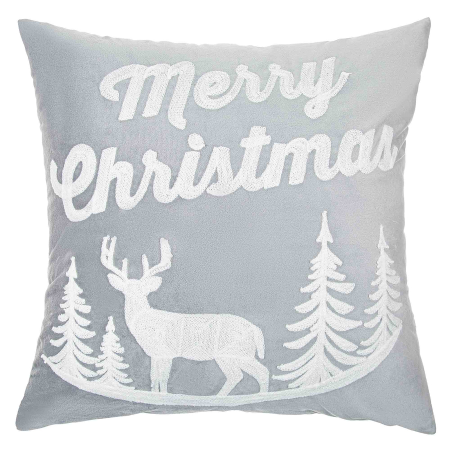 Poszewă Renifer Gri