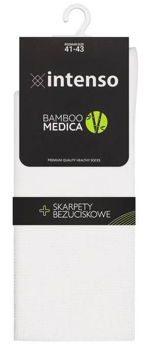 Skarpety medyczne BEZUCISKOWE Bambusowe Bamboo Medica Intenso