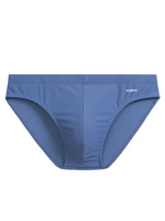 Atlantic Herren Bade-Slip – Schnelltrocknend, Sportlicher Schnitt, Innenkordel, Komfortable Fütterung, Poliamid-Elasthan, Blau, Swimwear Kollektion