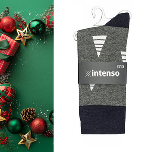 Kolorowe skarpety świąteczne ART. 1887 Intenso