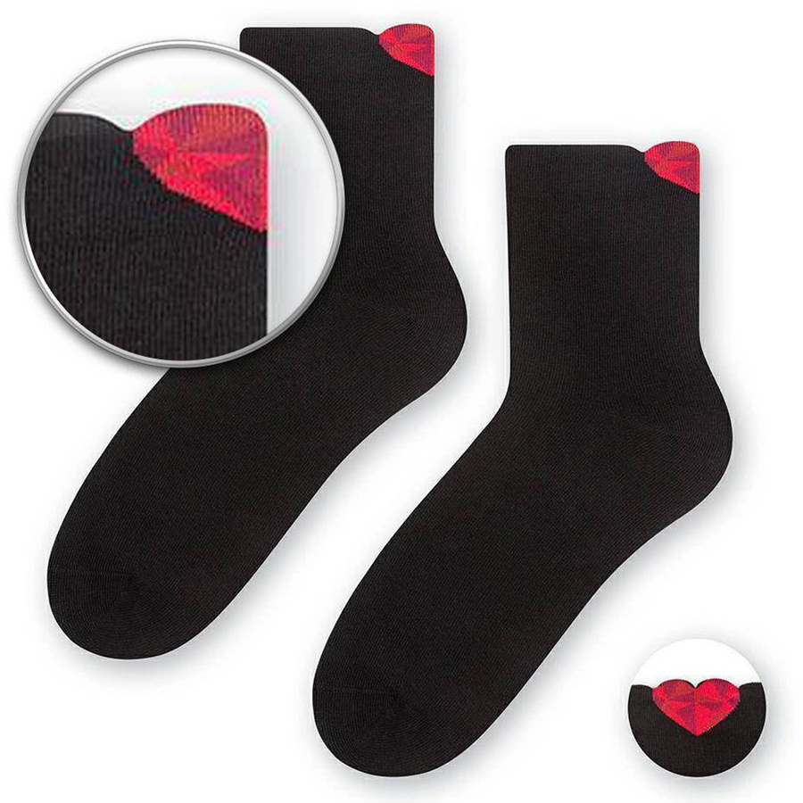 Bunte SOCKEN FÜR VALENTINSTAG Kunst. 136 Steven