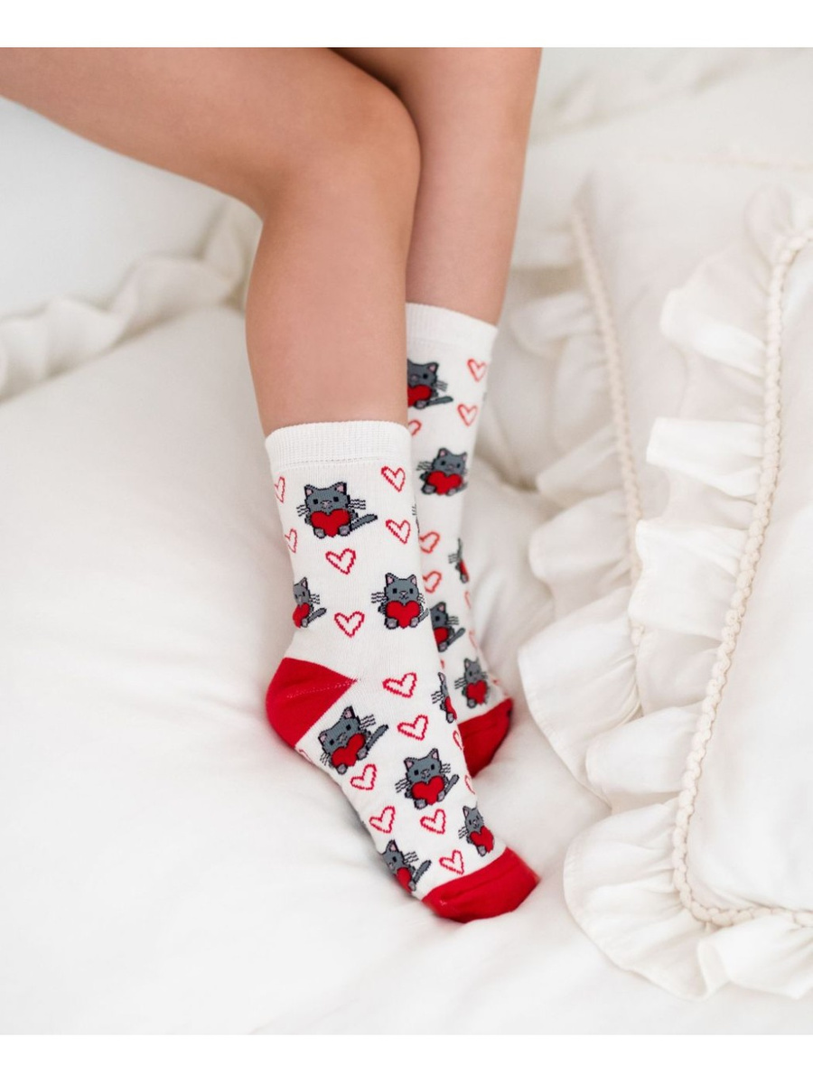 Kindersocken Joy 184 Ecru