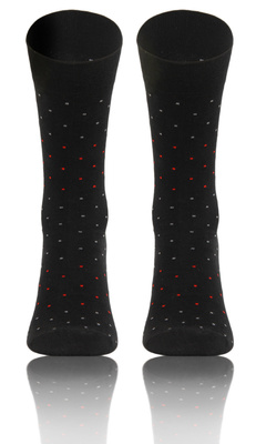 Skarpety bawełniane męskie do Garnituru wizytowe