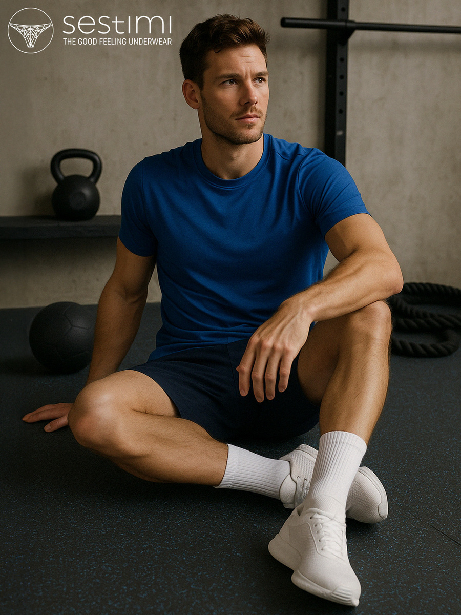 Socken Herren Serie Go! Weiß