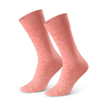 Socken Kunst. 093 marmoriert Rosa