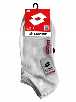 Cotton Foot Socks 3 Pack Lotto