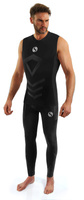 Thermoaktive Herrenunterwäsche Set Thermo Active Schwarz