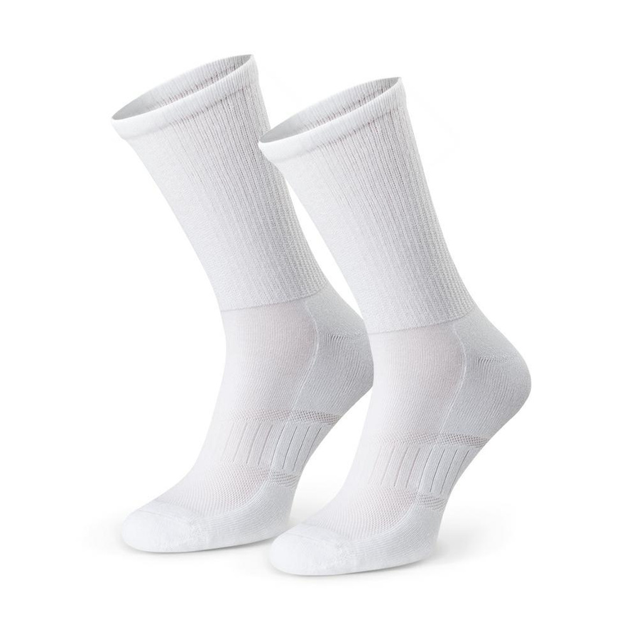 Herrensocken Halb-Frottee Weiß