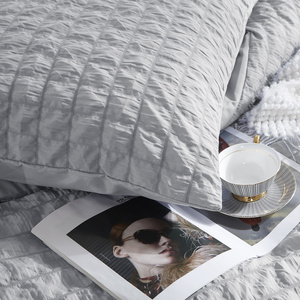 Bettwäsche Creasy Grau