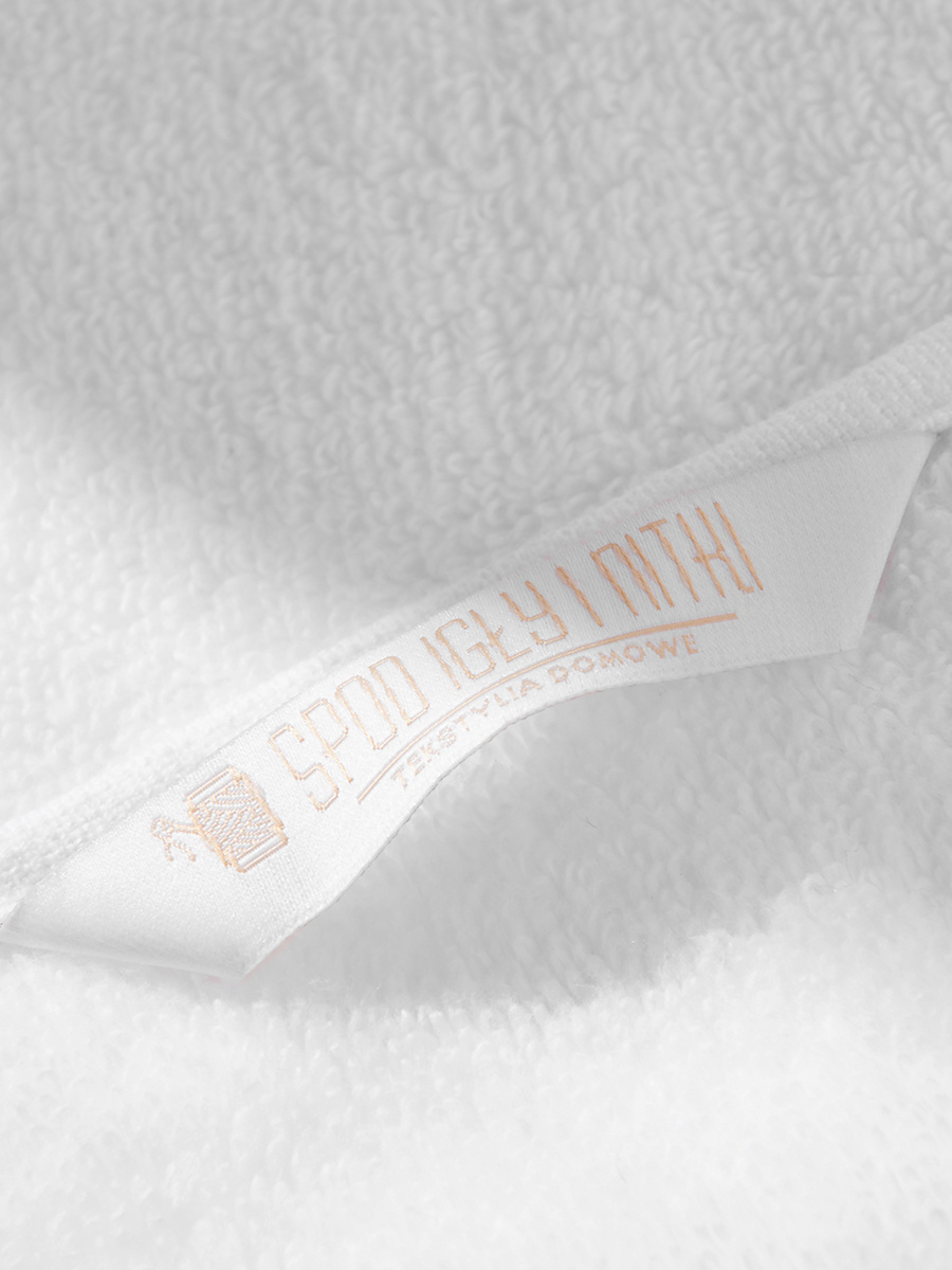 Towel Libre White/Gold Trim