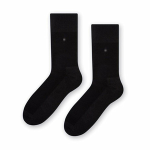 Socken Garnitur halbgefrottert Art. 003 Schwarz