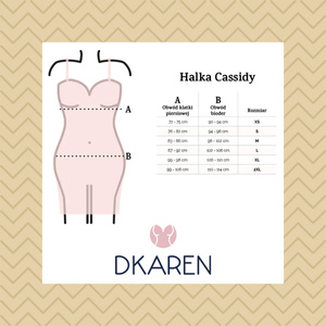 Nachthemd Halka Cassidy Rosa