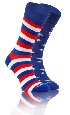 Lange Socken Finest Mehrfarbig