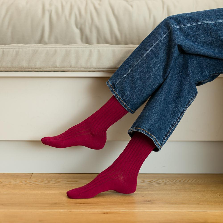 Kompressionsfreie Damensocken aus Merinowolle Art. 130