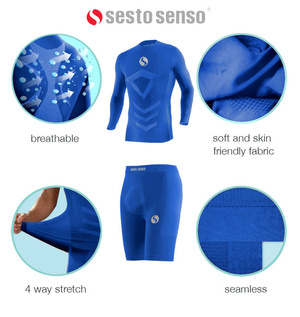 Schnell trocknendes, thermoaktives Sport-Set Sesto Senso