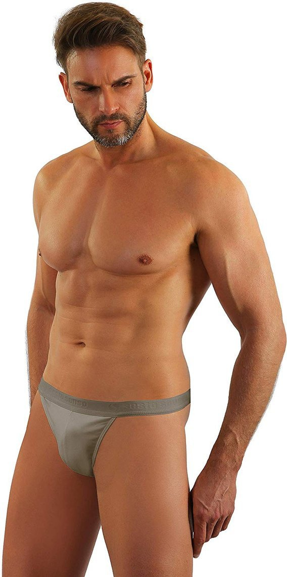 Tanga-Slips SM04 Grau Blau Schwarz