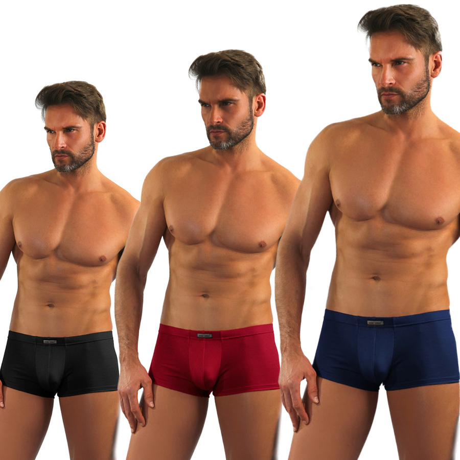 3x kurze mikromodale Herren-Sportboxer Urban