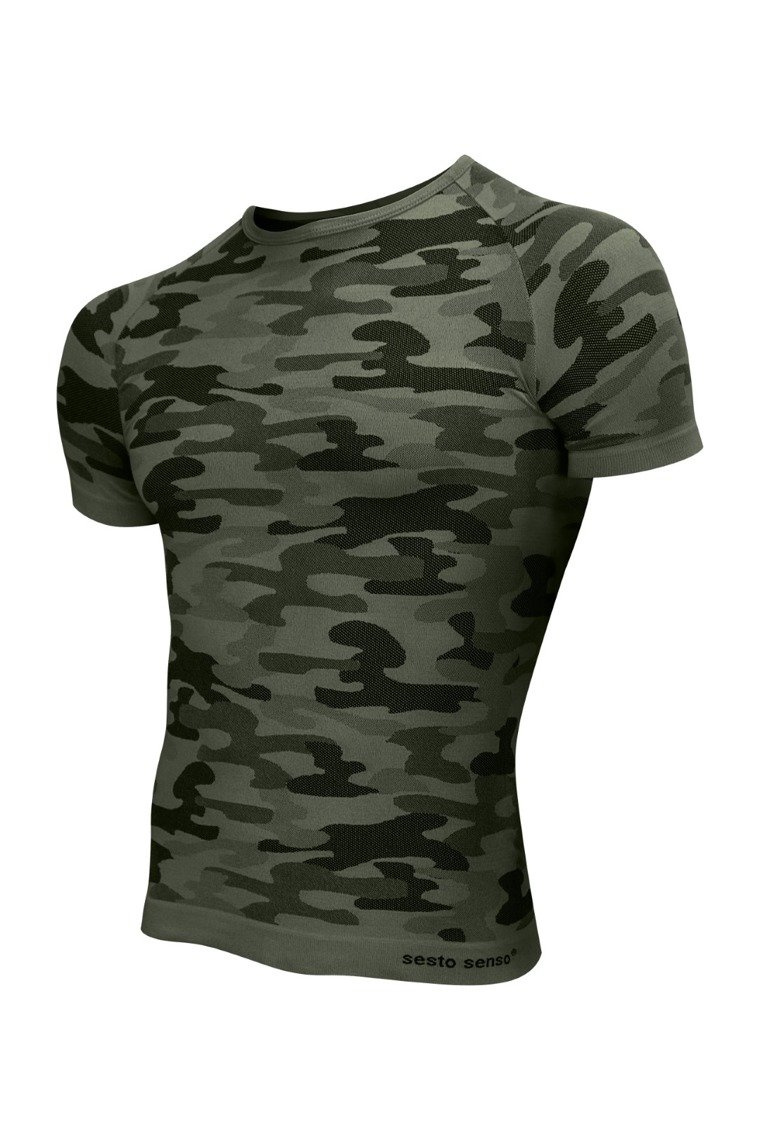 Tricou Termoactiv Thermo Active Culoare Camuflaj