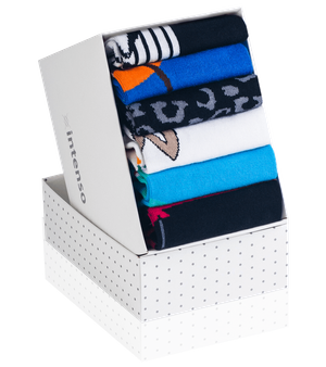 Eine Schachtel Voller Socken - Als Geschenk